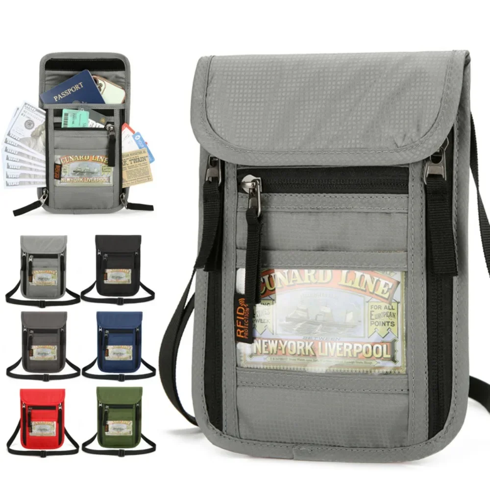 Travel Organizer Men - Portefeuille de voyage à porter autour