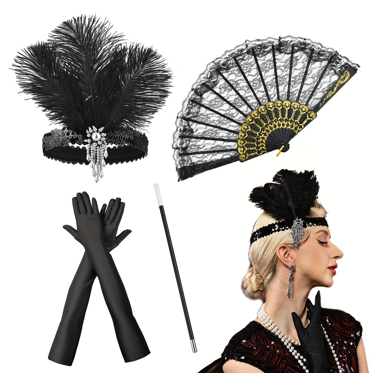 Men'S Accessories In The 1920S - Ensemble de tenue rétro des années