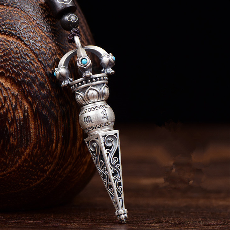 Men Accessories Neck Chain - Pendentif en forme de Vajra de
