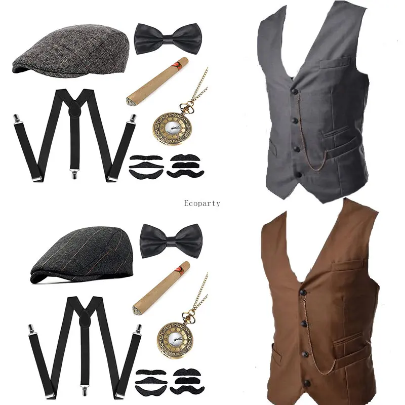 Men'S Accessories In The 1920S - Costume de gangster pour hommes et