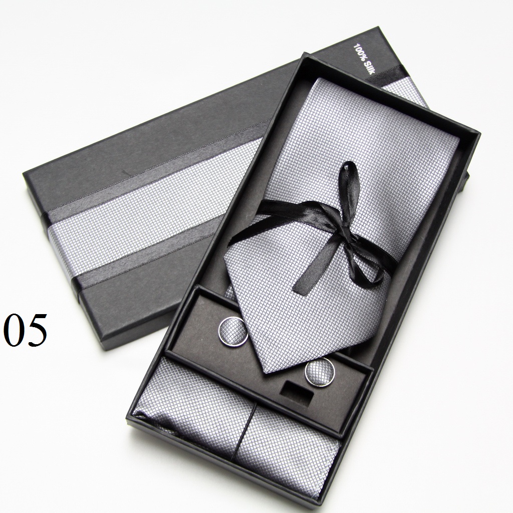 Ensemble de cravates solides,  - Neck Tie Set Box avis et prix