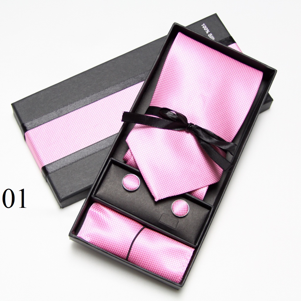 Ensemble de cravates solides,  - Neck Tie Set Box avis et prix