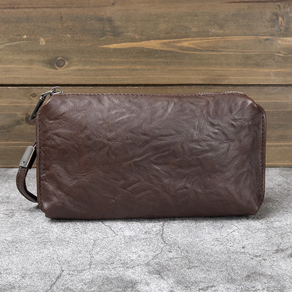 Hommes peau de vache pochette  - Travel Organizer Men avis et prix