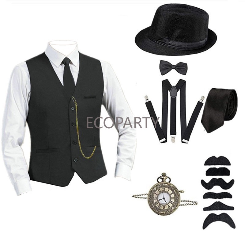 Ensemble d'accessoires de gang - Men'S Accessories In The 1920S avis et prix