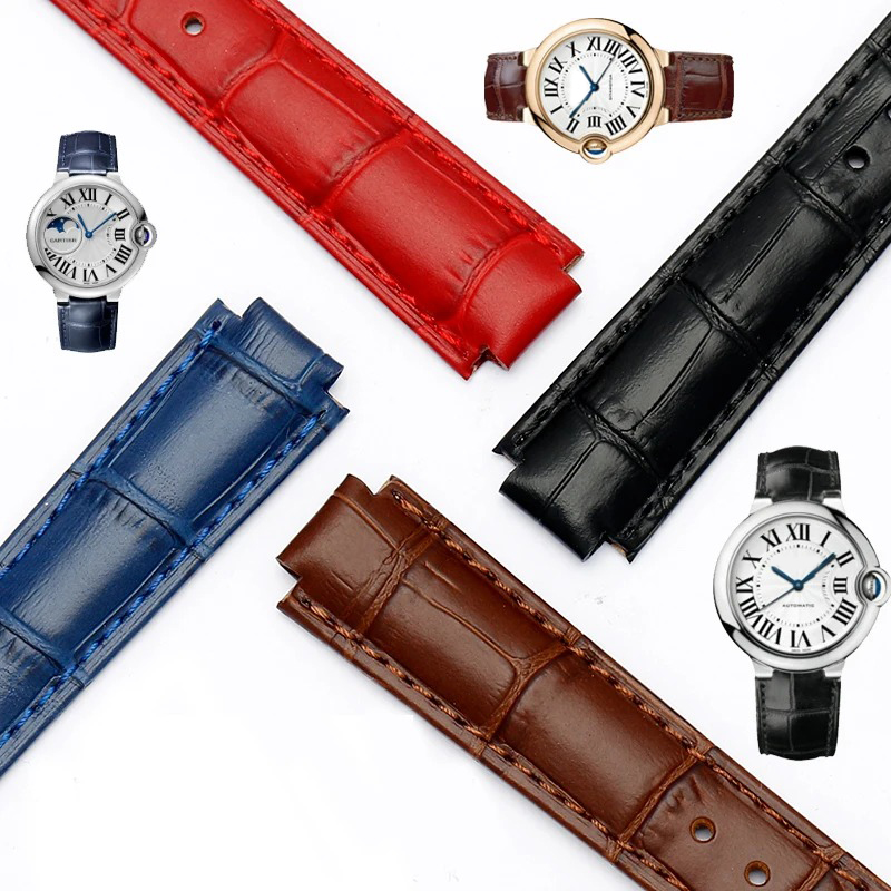 Bracelet de montre en cuir 14- - Men'S Accessories Cartier avis et prix