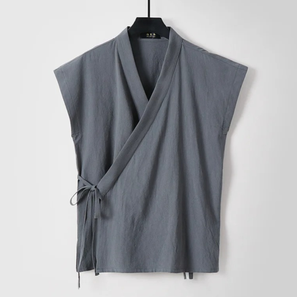 Débardeurs en coton et lin pou - Men'S Kimono Accessories avis et prix