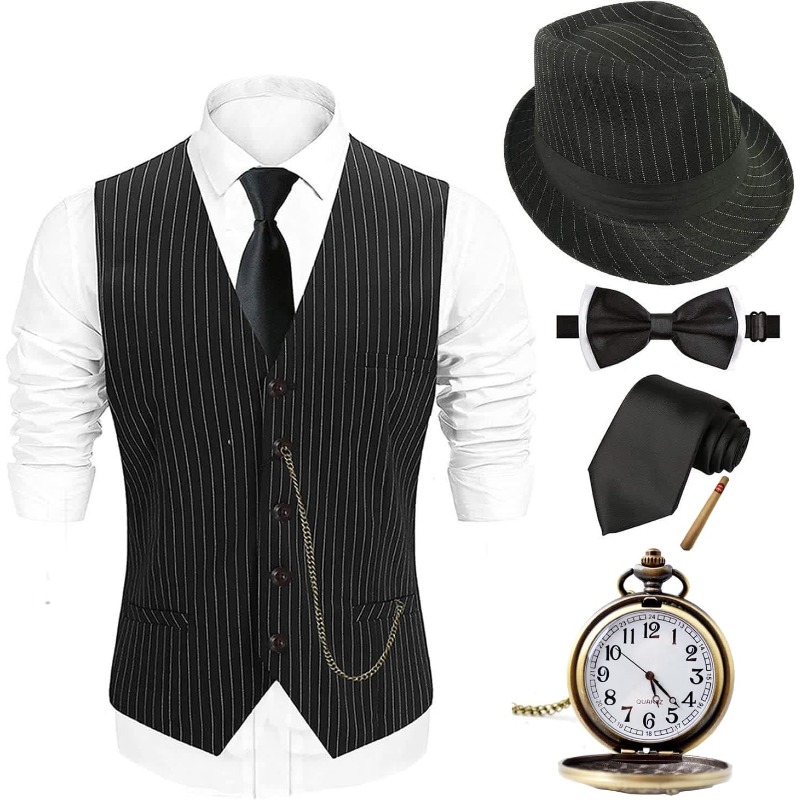 Costume d'Halloween pour homme - Men'S Accessories In The 1920S avis et prix