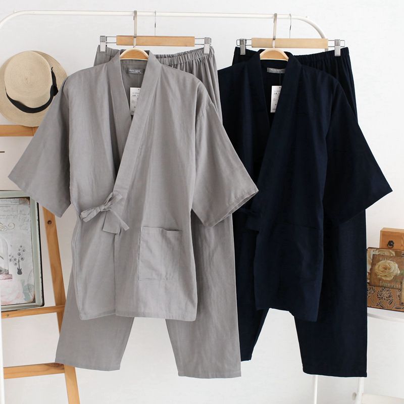 Ensemble 2 pièces Kimono et pa - Men'S Kimono Accessories avis et prix