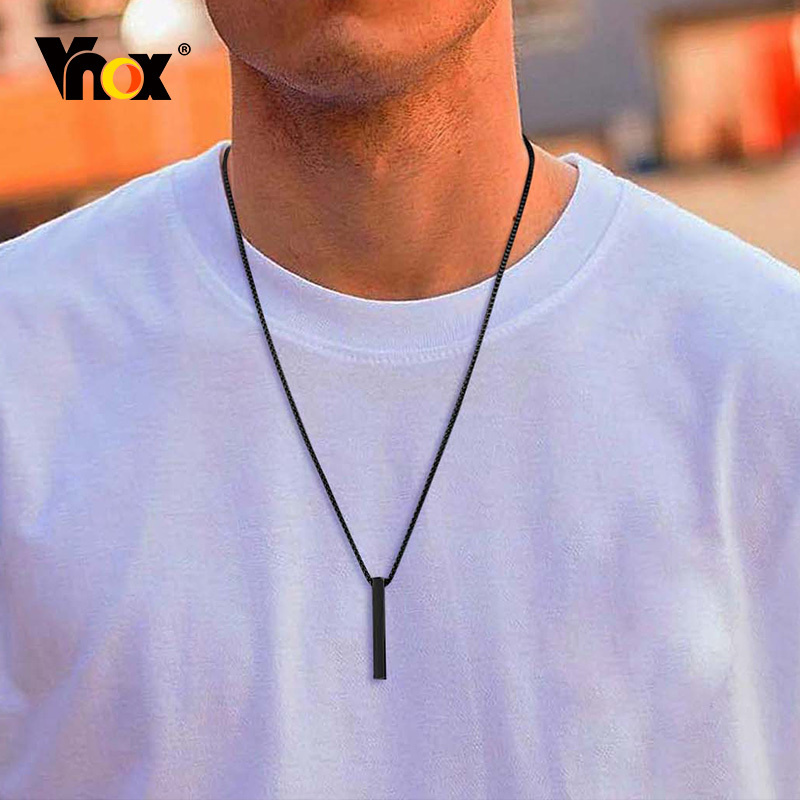 Vnox Collier de pilier de 5 mm - Men Accessories Neck Chain avis et prix