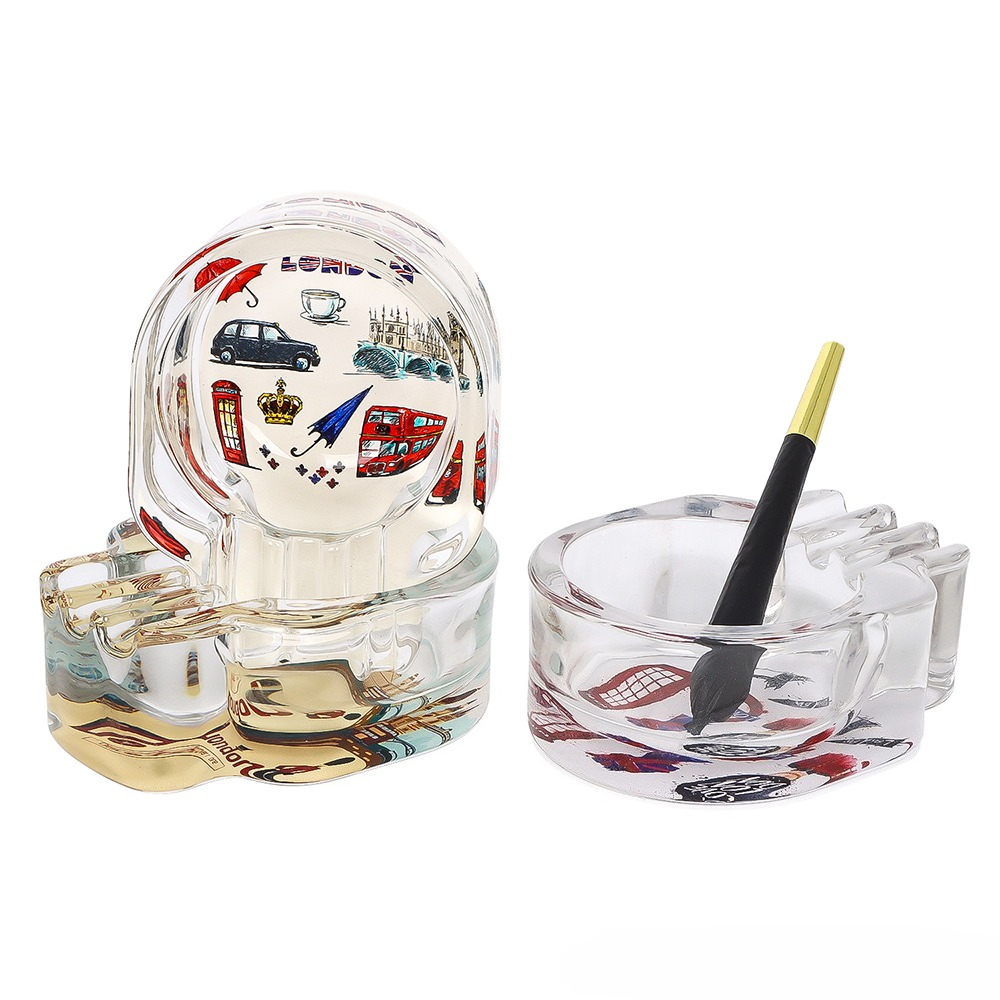 Cendrier en verre haute résist - Men'S Accessories London avis et prix