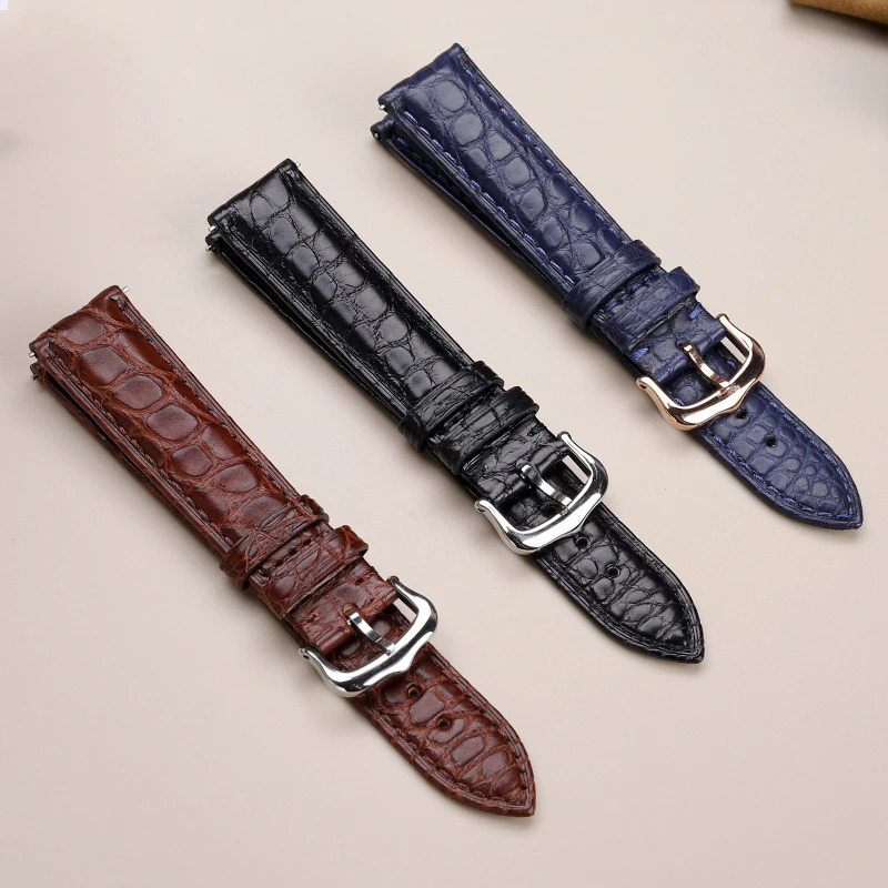 Bracelet de montre en cuir vér - Men'S Accessories Cartier avis et prix